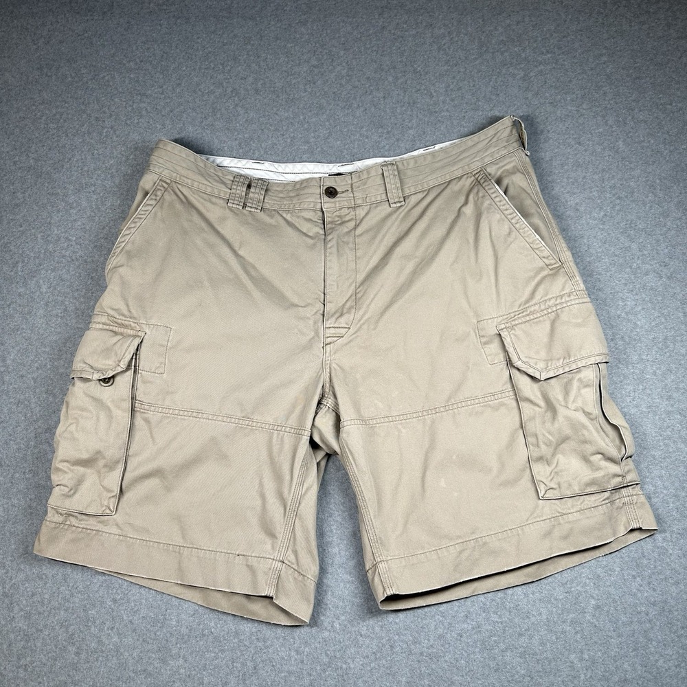 Polo Ralph Lauren Gellar Cargo Shorts Khaki 42 Classic Fit 10.5"